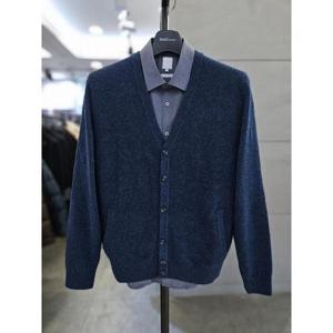 바쏘옴므 세이브존03 바쏘옴므 남자 가을 겨울 니트 세미오버핏 보카시 가디건 WSAGZ3WA11A