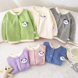 [조이멀티][조이멀티] 알록판다 여아남아 긴팔 가디건 205965