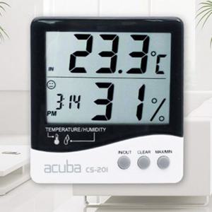 MPN-SA 아쿠바 디지털 온습도계 CS-201 생활용품 생활잡화 공구 측정공구 온도계 습도계 신생아 유아 디지털 식물