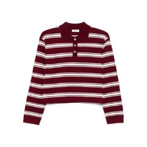 산드로 스트라이프 폴로 탑 SFPPU02696