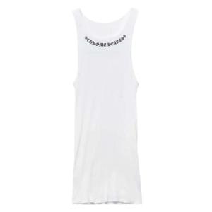 크롬하츠 스크롤 로고 탱크 탑 CHRM0142