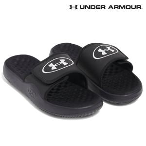 [언더아머(백)]남성 쿠셔닝 슬리퍼 UA 이그나이트 프로 8 슬라이드 6000337-001