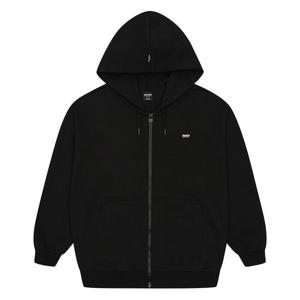 [소이]MARIO여아 유니픽 솔리드 후드 집업 점퍼 23F0103_BK