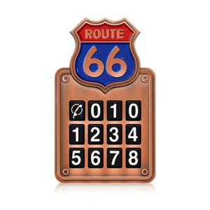 카렉스 루트66 메탈주차알림판 / 전화번호 주차번호 전화번호 주차번호 표시판 연락처 안심주차