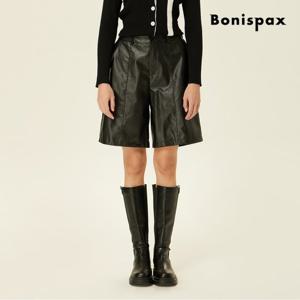 [보니스팍스] 시크 레더 버뮤다 팬츠 (XP9PT006M0)