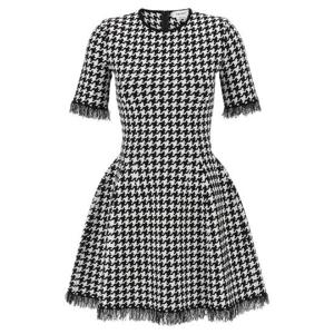 알렉산더맥퀸   반팔원피스 SS25 829320Q1BDB1080 5658352 WhiteBlack