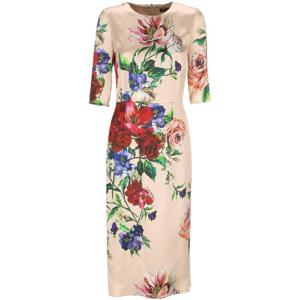 돌체앤가바나   반팔원피스 SS25 F6EAJTFSIB5H25PR 5633607 FIORI ANTICHI FNUD