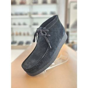 금강제화 클락스 남성 왈라비 부츠 블랙 스웨이드 CLABOC5808MF1