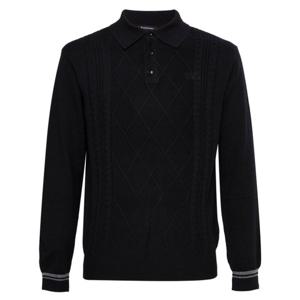 [와이드앵글]남성 CO 노르딕 케이블 폴로 스웨터 WMU25K71Z1