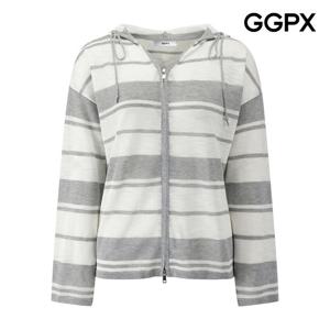 GGPX  비치 후드 투웨이 단가라 니트 가디건 (GP7KG007F)