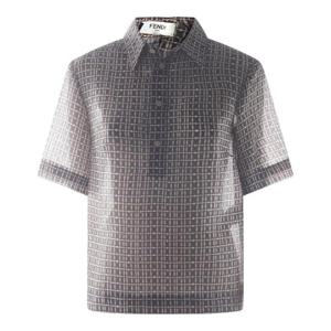 펜디   반팔 셔츠 SS25 FS8240AUP5F1RXA 5591331 Brown