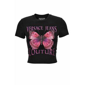 베르사체 반팔 티셔츠 79HAHB01 CJB01899 Black