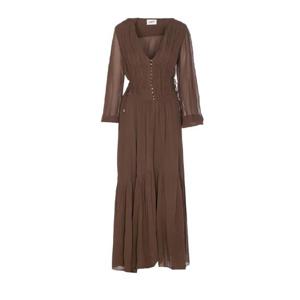 이자벨마랑 에뚜왈   긴팔원피스 FW25 RO0798FAC3J01E67KI 5877886 Green