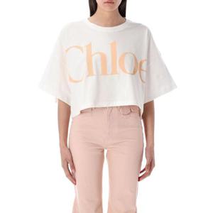 끌로에   반팔 티셔츠 SS25 CH25UJH09183101 5614816 White