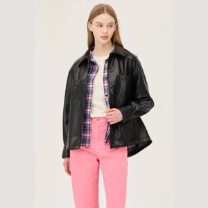 [베네통]페이크 레더 자켓 BAJP91511