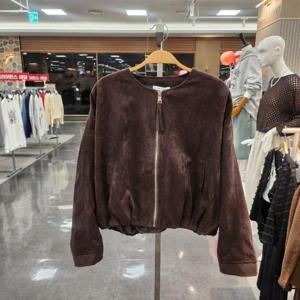 밸리걸 HC12 스웨이드 라운드 점퍼 823490