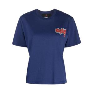 페트레이   반팔 티셔츠 SS23 PED474499012073EDITH284 1325351 Blue