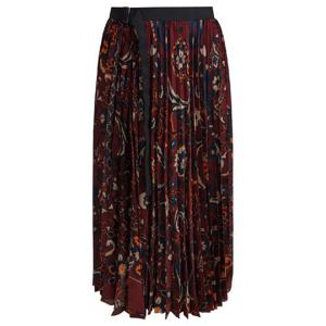 사카이   롱스커트 FW25 25 07982701 5878388 Bordeaux