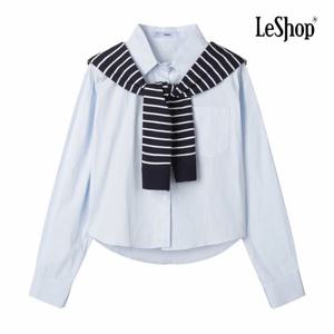 [르샵] 숄 레이어드 베이직 셔츠 (BP9BL025A)