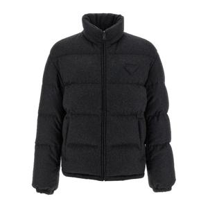 프라다 멜란지 캐시미어 구스다운 재킷 SGC921SOOO17XT F0308