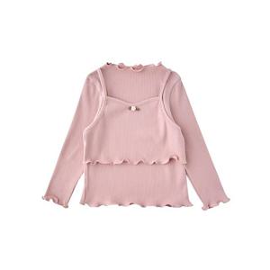 [리틀그라운드](PK)룰라비-뷔스티에레이어드티셔츠(75A12-330-03)