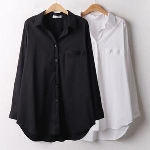 나야홍 / 위쉬몰 IR 면스판오버핏카라셔츠(A383H509) 빅사이즈