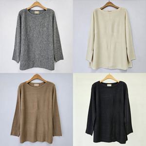 나야홍 / 위쉬몰 RM 반다보트넥루즈긴팔티(S728H509) 빅사이즈