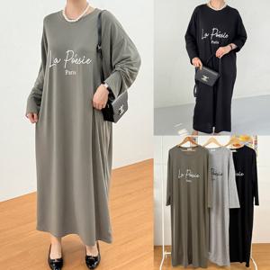 나야홍 / 위쉬몰 BA 라포에지스판긴팔원피스(V245H509) 빅사이