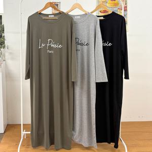 나야홍 / 빅사이즈원피스 V245L509 엘가오리핏오버원피스 BA