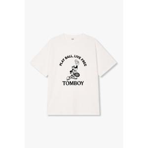 [톰보이][BEAR SERIES][UNI] 테니스베어 반팔티셔츠(91U5322992)