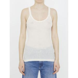 보테가베네타   민소매 티셔츠 SS23 740411V2R709071 2514899 CREAM