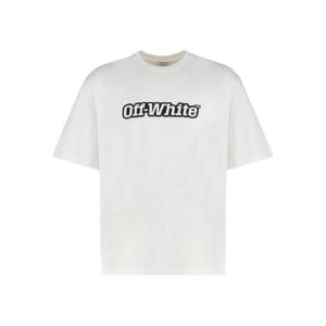 25 FW 오프화이트 로고 프린트 티셔츠 44MAA120G5J00J TP442993970