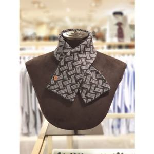 듀퐁 TE5FM64EM451TBK 남성 겨울 목도리 선물인기상품 툰톤컬러 배색 자임 캐시미어 100% 남자 머플러