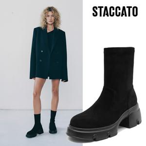 [스타카토(슈즈)][ 279,000원 슈퍼엘데이특가] 여성앵클부츠 QUEENZ01_S6323BLK