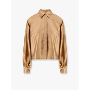 막스마라   긴팔 셔츠 SS25 2511111042600 001 5758725 Brown