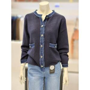 더아이잗 세이브존07 데님 트리밍 가디건 IR9M1CD841