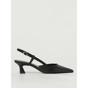 스튜어트 와이츠먼 뮬 슬리퍼 SJ434 BLK Black