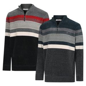 [파파브로] 남성 부드러운 반집업 니트 티셔츠 DO-KN-250