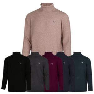 [파파브로] 남성 베이직 로고 엠블럼 울 폴라 니트 DO-KN-294,5,6,7,8,9