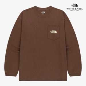 노스페이스 화이트라벨 포켓 긴팔 라운드티 NT7TR50L