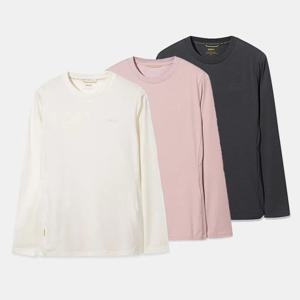 네파  (7L65301) 여성 패스파인더 로고 긴팔 티셔츠