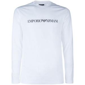 엠포리오 아르마니 반팔 티셔츠 8N1TN8 1JPZZ0146 White