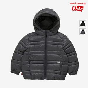 [뉴발란스키즈] NK9QF4103U(60) 챠콜 ESSENTIAL) 경량 (프리마로프트) 다운 점퍼