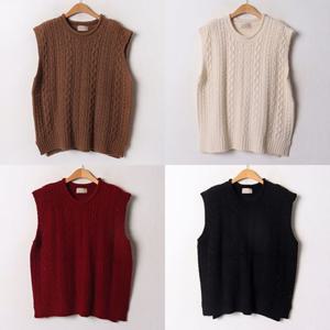 나야홍 / 위쉬몰 RM 하트체인오버숄더조끼(B707H509) 빅사이즈