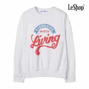 [르샵] 빅 프린팅 캐주얼 맨투맨 티셔츠 (BP9TS018A)