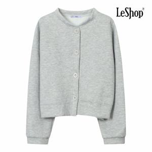 [르샵] 빅 버튼 라운드넥 네오프렌 가디건 (BP9KC026A)