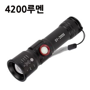 XHP60 LED 미니 줌라이트 랜턴 손전등 후레쉬 4200MAX 손전등 LED손전등 충전식손전등 후레쉬 LED후레쉬 충전후레쉬 줌라이트