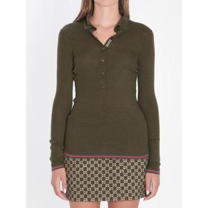 구찌 반팔 티셔츠 810315XKD8J3450 GREEN