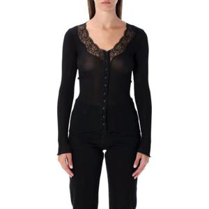 생로랑 반팔 티셔츠 839144Y37SM1000 BLACK