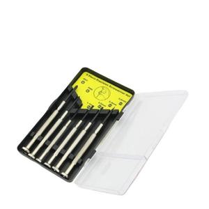 정밀 드라이버 세트 6개입 다용도 멀티 공구 ID272 Coms 정밀 드라이버 세트 6개입 다용도 멀티 공구 스크류 비트 십자 일자